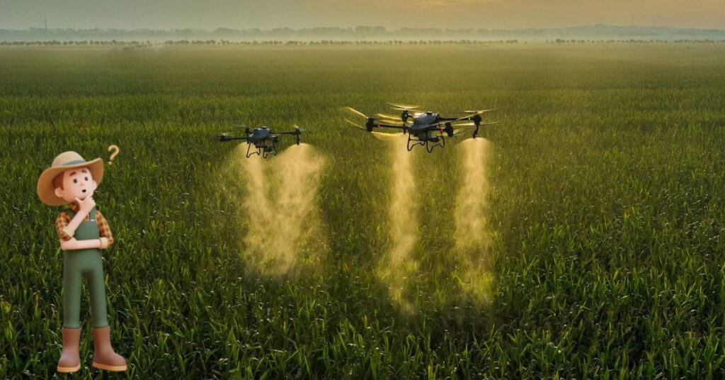 melhor drone pulverizador