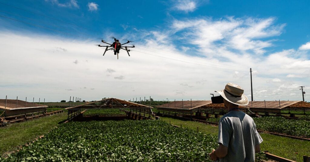 drone agrícola